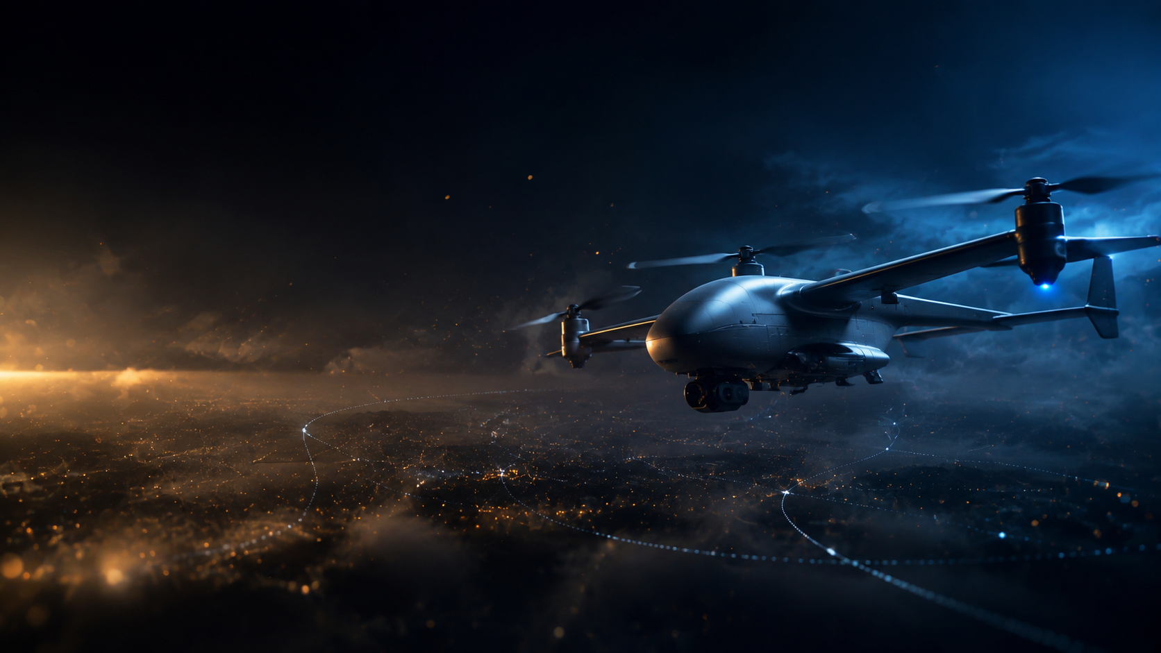 Civilian UAS in a cinematic intelligence environment